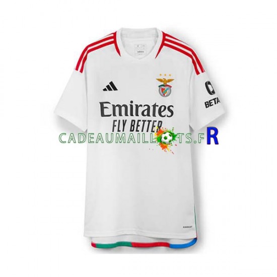 Benfica Maillot avec flocage 3ème 2023-2024 ,Homme MC