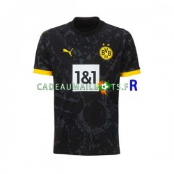 Borussia Dortmund Maillot avec flocage Extérieur 2023-2024 ,Homme MC