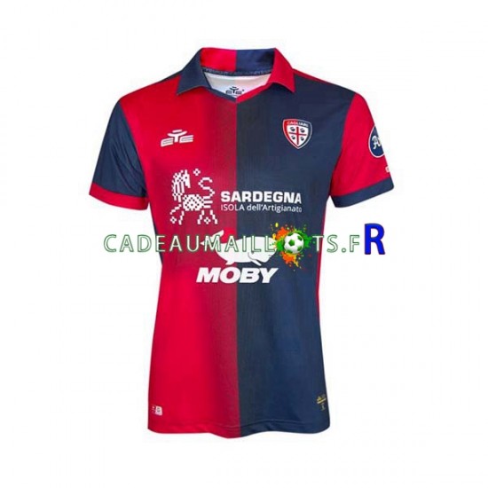 Cagliari Maillot avec flocage Domicile 2023-2024 ,Homme MC