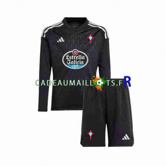 Celta de Vigo Maillot avec flocage Gardien Extérieur 2023-2024 ,Tenue Enfant ML