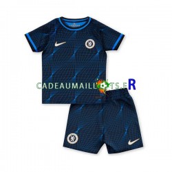 Chelsea Maillot avec flocage Extérieur 2023-2024 ,Tenue Enfant MC