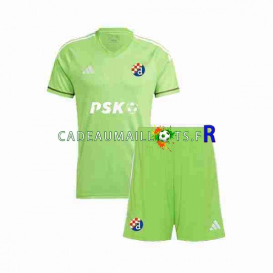 Dinamo Zagreb Maillot avec flocage Gardien Domicile 2023-2024 ,Tenue Enfant MC