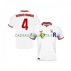 Séville FC Maillot avec flocage Sergio Ramos 4 Domicile 2023-2024 ,Homme MC
