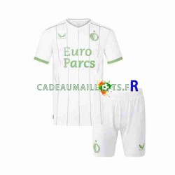Feyenoord Rotterdam Maillot avec flocage 3ème 2023-2024 ,Tenue Enfant MC