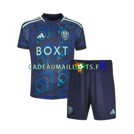 Leeds United Maillot avec flocage Extérieur 2023-2024 ,Tenue Enfant MC