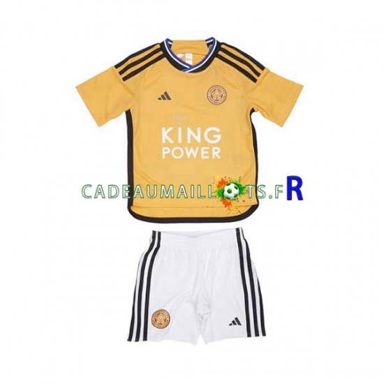 Leicester City Maillot avec flocage 3ème 2023-2024 ,Tenue Enfant MC