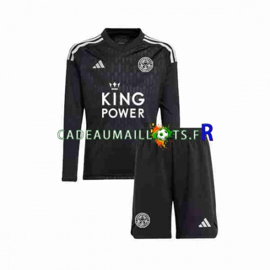 Leicester City Maillot avec flocage Gardien 3ème 2023-2024 ,Tenue Enfant ML