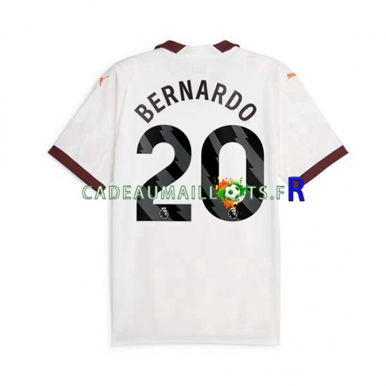 Manchester City Maillot avec flocage Bernardo Silva 20 Extérieur 2023-2024 ,Homme MC