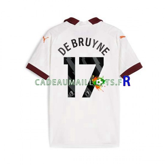 Manchester City Maillot avec flocage Kevin De Bruyne 17 Extérieur 2023-2024 ,Homme MC