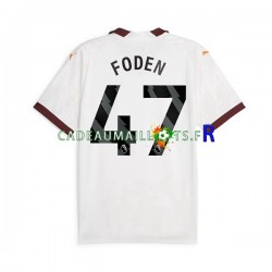 Manchester City Maillot avec flocage Phil Foden 47 Extérieur 2023-2024 ,Homme MC