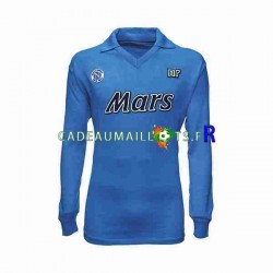 Naples Maillot avec flocage Rétro Domicile 1989 1990 ,Homme ML