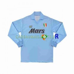 Naples Maillot avec flocage Rétro Domicile 1990 1991 ,Homme ML