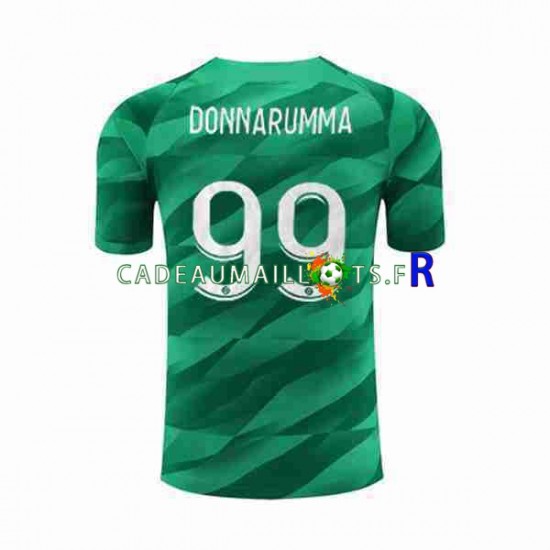 Paris Saint-Germain Maillot avec flocage Donnarumma 99 Gardien Domicile 2023-2024 ,Homme MC