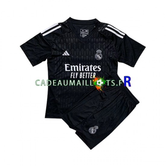 Real Madrid Maillot avec flocage Gardien Extérieur 2023-2024 ,Tenue Enfant MC