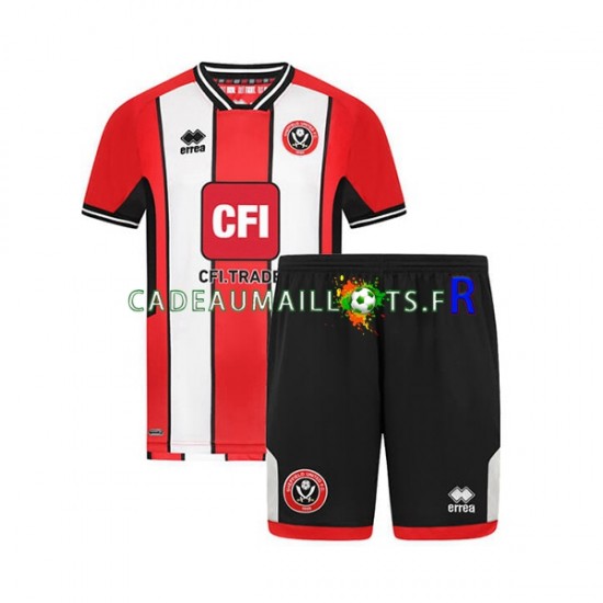 Sheffield United Maillot avec flocage Domicile 2023-2024 ,Tenue Enfant MC