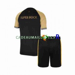 Sporting CP Maillot avec flocage 3ème 2023-2024 ,Tenue Enfant MC