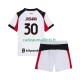 AC Milan Maillot avec flocage Ardon Jashari 30 Extérieur 2025-2026 ,Tenue Enfant MC