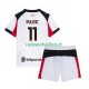 AC Milan Maillot avec flocage Christian Pulisic 11 Extérieur 2025-2026 ,Tenue Enfant MC