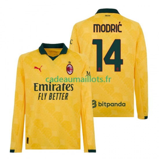 AC Milan Maillot avec flocage Modrić Luca 14 3ème 2025-2026 ,Homme ML