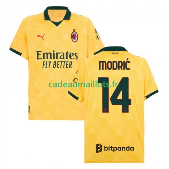 AC Milan Maillot avec flocage Modrić Luca 14 3ème 2025-2026 ,Homme MC AC Milan Maillot avec flocage Modrić Luca 14 3ème 2025-2026 ,Homme MC