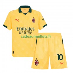 AC Milan Maillot avec flocage Rafael Leao 10 3ème 2025-2026 ,Tenue Enfant MC