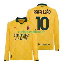 AC Milan Maillot avec flocage Rafael Leao 10 3ème 2025-2026 ,Homme ML