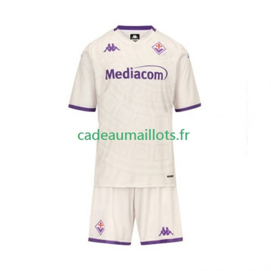 Fiorentina Maillot avec flocage Extérieur 2025-2026 ,Tenue Enfant MC
