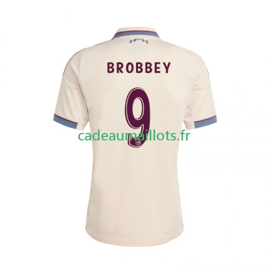 Ajax Amsterdam Maillot avec flocage Brian Brobbey 9 3ème 2025-2026 ,Homme MC