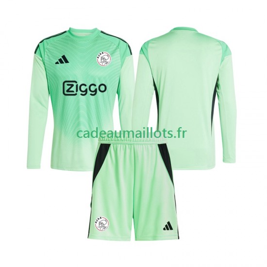 Ajax Amsterdam Maillot avec flocage Gardien Domicile 2025-2026 ,Tenue Enfant ML
