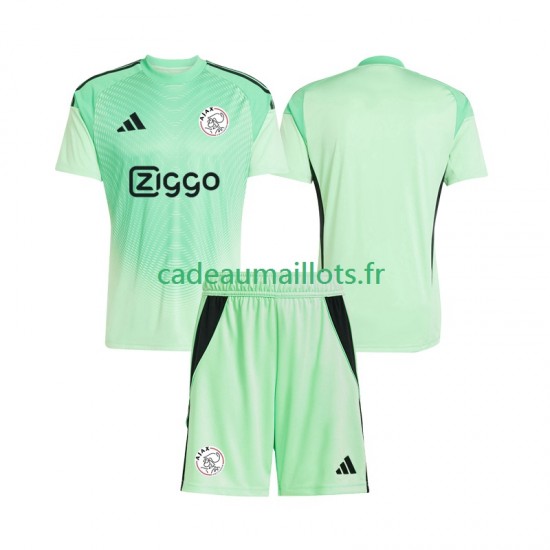 Ajax Amsterdam Maillot avec flocage Gardien Domicile 2025-2026 ,Tenue Enfant MC