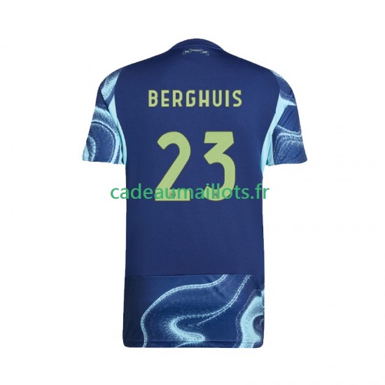 Ajax Amsterdam Maillot avec flocage Steven Berghuis 23 Extérieur 2025-2026 ,Homme MC
