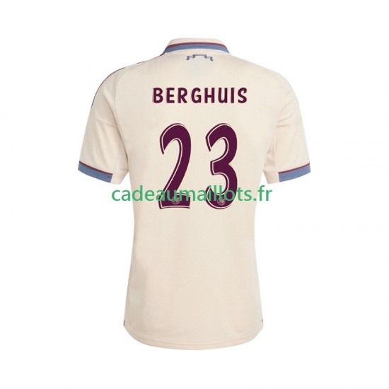 Ajax Amsterdam Maillot avec flocage Steven Berghuis 23 3ème 2025-2026 ,Homme MC