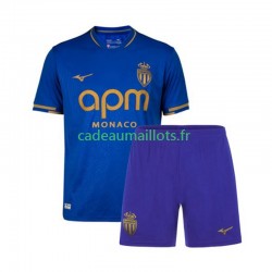 AS Monaco Maillot avec flocage Extérieur 2025-2026 ,Tenue Enfant MC