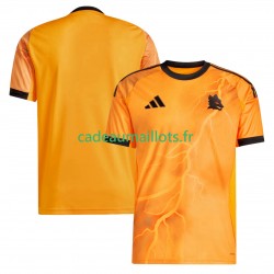 AS Rome Maillot avec flocage Extérieur 2025-2026 ,Homme MC