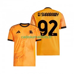 AS Rome Maillot avec flocage Stephan El Shaarawy 92 Extérieur 2025-2026 ,Homme MC