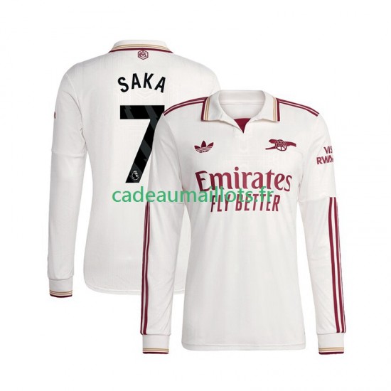 Arsenal Maillot avec flocage Bukayo Saka 7 3ème 2025-2026 ,Homme ML
