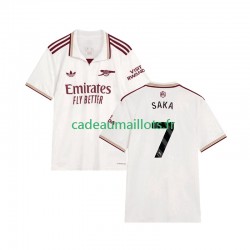 Arsenal Maillot avec flocage Bukayo Saka 7 3ème 2025-2026 ,Homme MC