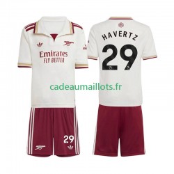 Arsenal Maillot avec flocage Kai Havertz 29 3ème 2025-2026 ,Tenue Enfant MC