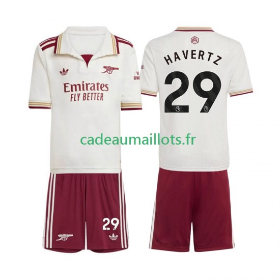 Arsenal Maillot avec flocage Kai Havertz 29 3ème 2025-2026 ,Tenue Enfant MC