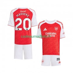 Arsenal Maillot avec flocage Noni Madueke 20 Domicile 2025-2026 ,Tenue Enfant MC