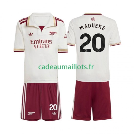 Arsenal Maillot avec flocage Noni Madueke 20 3ème 2025-2026 ,Tenue Enfant MC