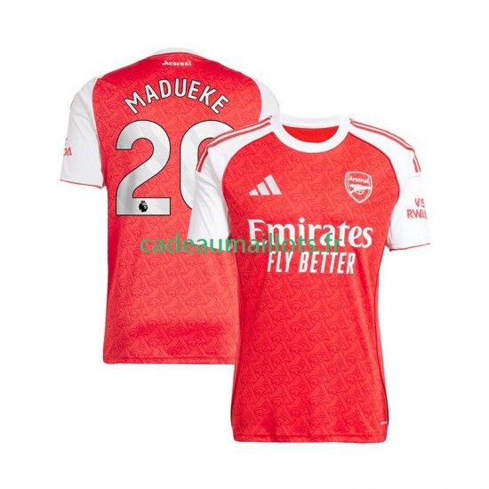 Arsenal Maillot avec flocage Noni Madueke 20 Domicile 2025-2026 ,Homme MC