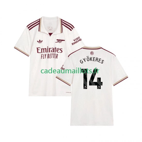 Arsenal Maillot avec flocage Viktor Gyokeres 14 3ème 2025-2026 ,Homme MC