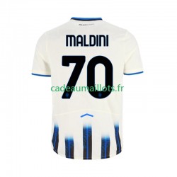 Atalanta Maillot avec flocage Daniel Maldini 70 Extérieur 2025-2026 ,Homme MC