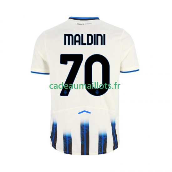 Atalanta Maillot avec flocage Daniel Maldini 70 Extérieur 2025-2026 ,Homme MC Atalanta Maillot avec flocage Daniel Maldini 70 Extérieur 2025-2026 ,Homme MC