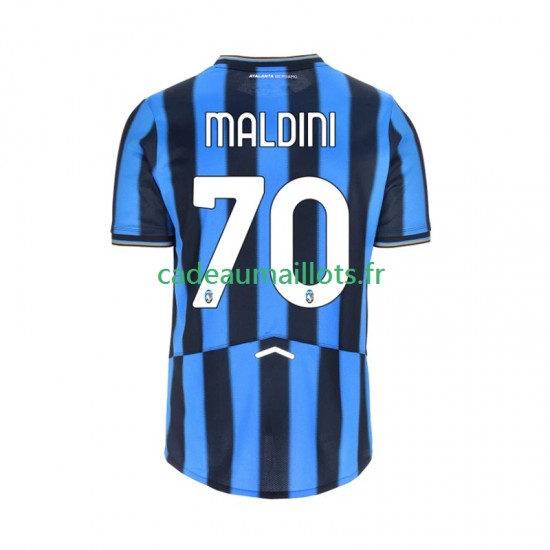 Atalanta Maillot avec flocage Daniel Maldini 70 Domicile 2025-2026 ,Homme MC