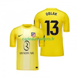 Atlético Madrid Maillot avec flocage Jan Oblak 13 Gardien Domicile 2025-2026 ,Homme MC