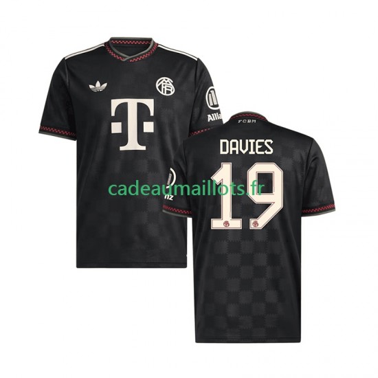 Bayern Munich Maillot avec flocage Alphonso Davies 19 3ème 2025-2026 ,Homme MC