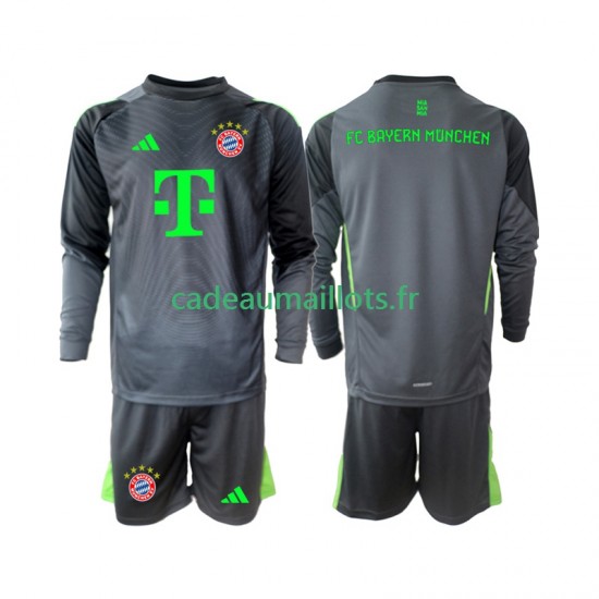 Bayern Munich Maillot avec flocage Gardien Extérieur 2025-2026 ,Tenue Enfant ML Bayern Munich Maillot avec flocage Gardien Extérieur 2025-2026 ,Tenue Enfant ML