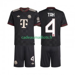 Bayern Munich Maillot avec flocage Jonathan Tah 4 3ème 2025-2026 ,Tenue Enfant MC